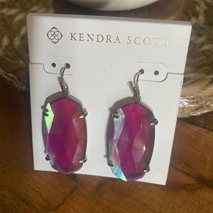 Dichroic Emme Earrings. Never worn, like new!